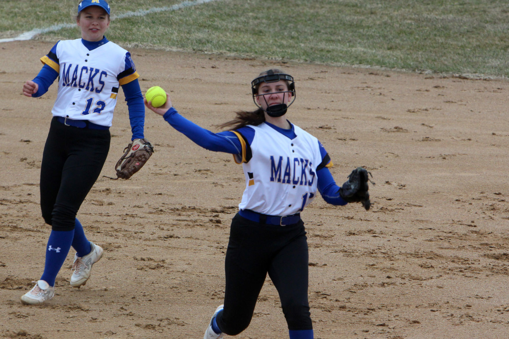 Fall Creek at McDonell softball 4-18-19
